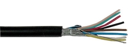 Stíněný kabel osmižilový - 8x, společné stínění, balení 100m