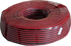 Dvojlinka 2x1,5mm2  CU,16AWG červeno-černá, balení 100m /CYH 2x1,5mm/