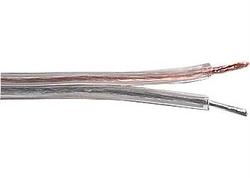 Dvojlinka 2x0,75mm2 CU,18AWG, průhledná