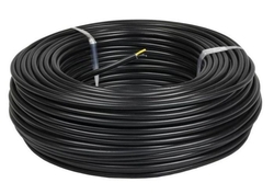 Kabel 3x2,5mm2 H05VV-F (CYSY3x2,5mm2), černý, balení 100m