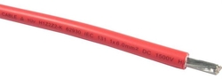 Solární kabel H1Z2Z2-K, 6mm2, 1500V, červený, balení 100m