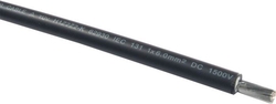 Solární kabel H1Z2Z2-K, 6mm2, 1500V, černý, balení 100m