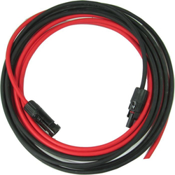 Solární kabel  H1Z2Z2-K 5m, 4mm2, červený+černý s konektory MC4