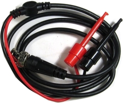 Měřící kabel BNC-2x měřící háček, délka 1m