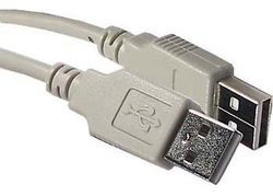 Kabel USB-A / USB-A  2.0, délka 1,8m