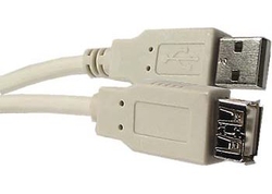 Kabel USB 2.0 konektor USB A / zdířka USB A 1,8m