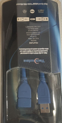 Kabel USB-A male / USB-A female 2.0, délka 10m, včetně repeateru