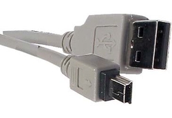 Kabel USB USB-A / MINI-USB-B (5 pinů) 1,5m