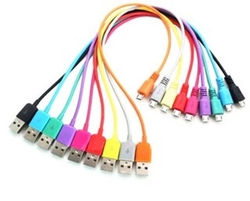 Kabel USB 2.0 konektor USB A / Micro-USB 1m černý