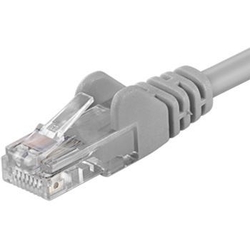 UTP kabel Patch RJ45 3m šedý Cat5e