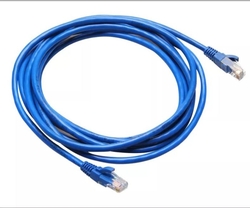 UTP kabel Patch RJ45 5m modrý Cat5e