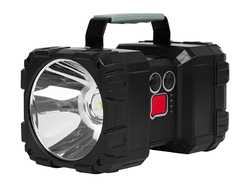 Dobíjecí LED pátrací světlo, oboustranné, s funkcí powerbanky

