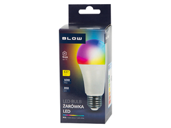 LED žárovka E27 10W 230V RGB+CW WIFI