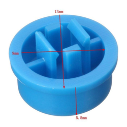 Hmatníky pro mikrospínač 12x12mm 6 barev, balení 60ks