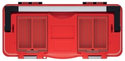 Plastový kufr na nářadí APTOP PLUS červený 598x286x327