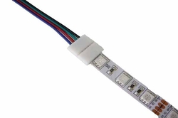 Spojka pro LED pásky  kabelová RGB 10mm