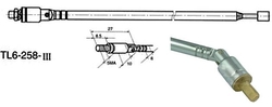 Anténa teleskopická průměr 6mm 258/884mm 6dílná