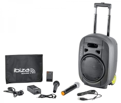 PORT8VHF-MKII Ibiza Sound přenosný PA systém