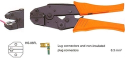 Kleště HS-06FL na neizolované úhlové fastony 6,3mm