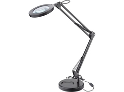 Lampa stolní s lupou, USB napájení, 5x zvětšení EXTOL, 43160