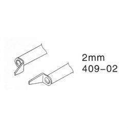 Nástavce 2mm TIP409-02 na pájecí kleště ZD-409