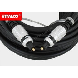 kabel optický TOSLINK-TOSLINK 10m VITALCO