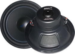 Repro 380mm -15” subbasový duální 2x2ohm 300W RMS