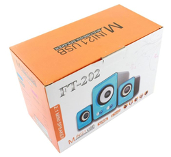 PC reproduktory 2.1 11W USB bílá