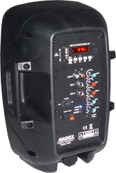 Party reproduktor AM0208 30W s baterií, napájení 12VDC/230VAC, DOPROD