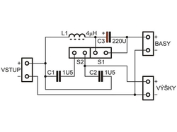 Reprovýhybka JBL VM-008 4-8ohm/100W s korekcí