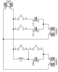 Reprovýhybka YLY-2088 4-8ohm/100W s korekcí