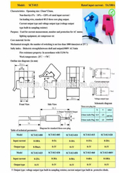 Proudová sonda SCT-013-020 20A~/1V~