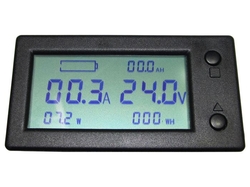LCD Hall měřič napětí, proudu a kapacity 0-300V 0-100A WLS-PVA100
