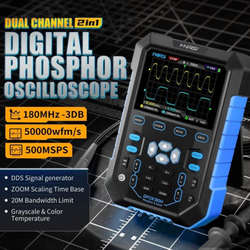 Osciloskop a generátor signálu 180MHz FNIRSI DPOX180H