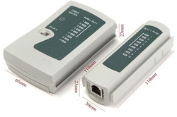 Cable Tester BS-468 Ethernet UTP,STP kabelů - RJ-45, RJ-11