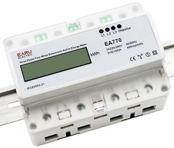 Elektroměr EA770 3 fázový digitální na DIN lištu