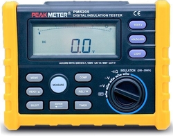 Měřič izolačního odporu PEAKMETER /PM5205/ MS5205 - 2500V