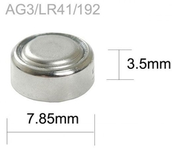 Baterie EUROBATT LR41(AG3,LR736,GP392) alkalická