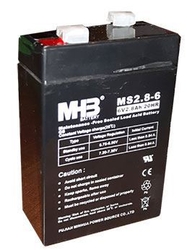 Pb akumulátor MHB VRLA AGM 6V/2,8Ah