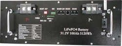 LiFePO4 akumulátor Aegis 48V 100A, 5120Wh
