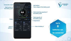 LiFePO4 akumulátor Ultimatron YX Smart BMS 12,8V/100Ah vyhřívaný