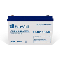 LiFePO4 akumulátor EcoWatt 12,8V 100Ah