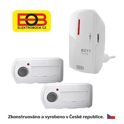Bezdrátový zvonek - síťový BZ11-12 Elektrobock