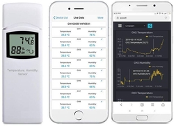 Senzor WH31 - teploměr a vlhkoměr k meteostanicím a wifi bráně GW1000