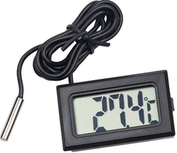 Digitální teploměr FY-10 se sondou 95cm, černý