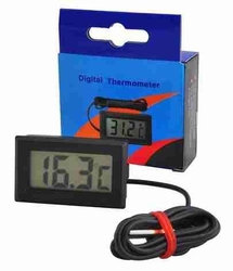 Digitální teploměr FY-10 se sondou 95cm, černý