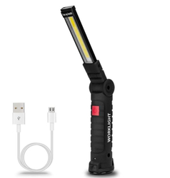 Pracovní svítilna LED s magnetem W-52, nabíjecí, bílé/červené světlo