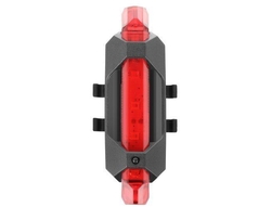 Voděodolné LED světlo na kolo USB, tachometr, el.zvonek 150db