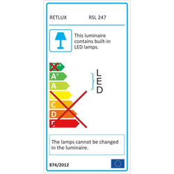 Reflektor LED 30W s PIR čidlem RSL 247 RETLUX