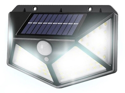 Nástěnná solární lampa a snímačem pohybu a soumraku LTC